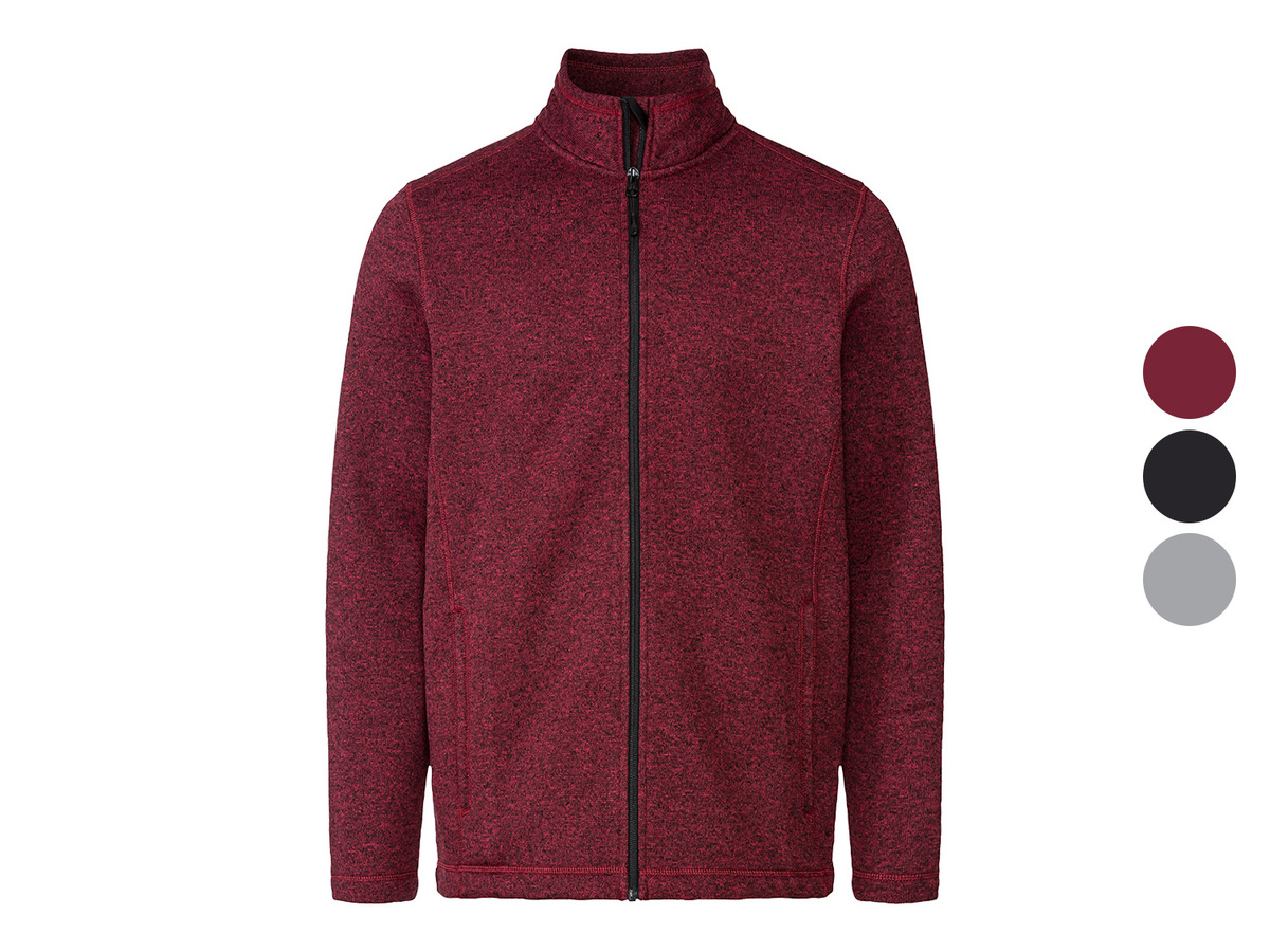 Bild 1 von LIVERGY® Herren Strickfleecejacke mit Stehkragen