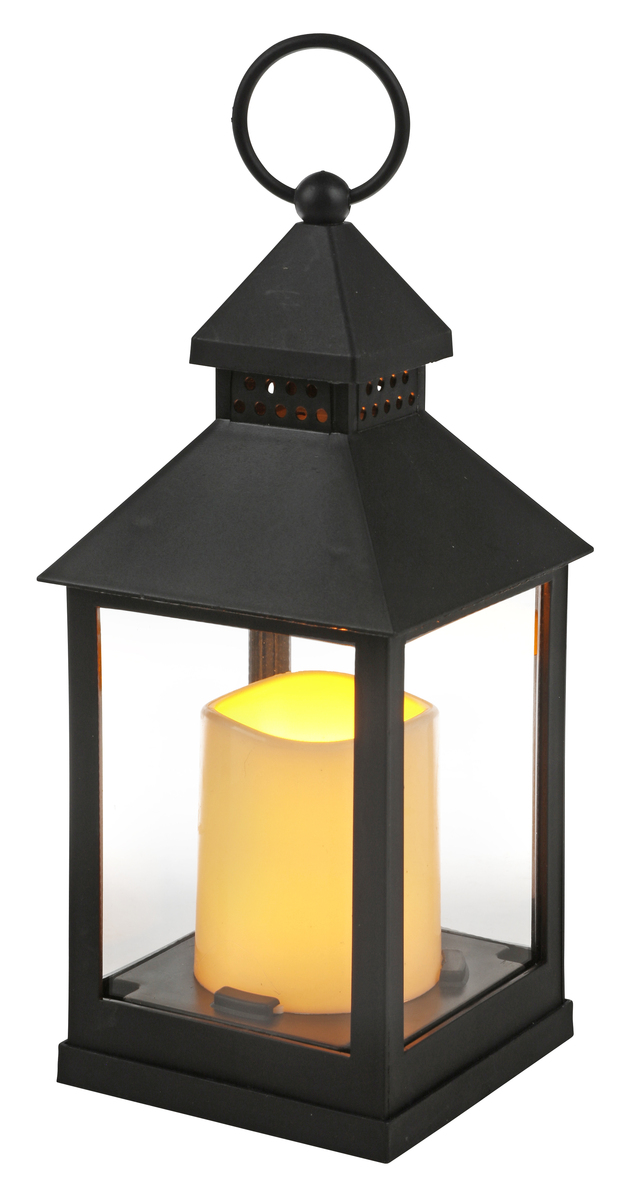 Bild 1 von Laterne 1 warmweiße LED-Kerze mit Flackereffekt