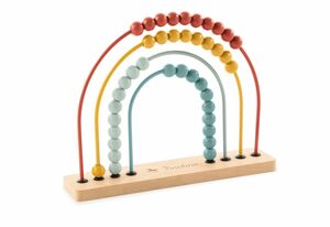 Pinolino Abakus-Regenbogen Holzspielzeug Kinderspielzeug Rechenschieber