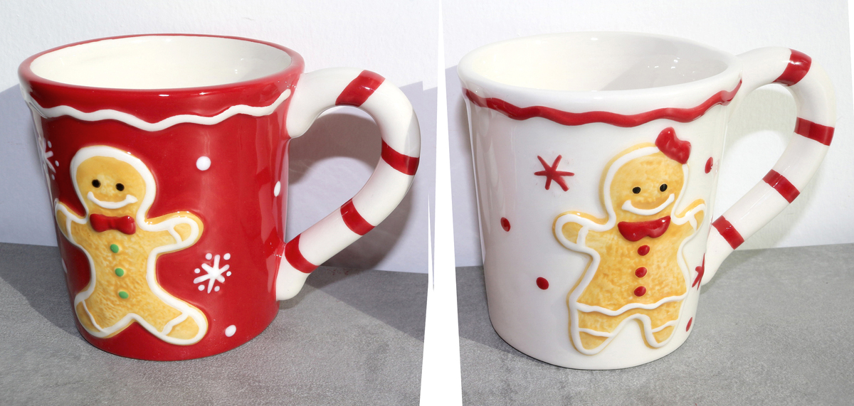 Bild 1 von Weihnachtsbecher 'Lebkuchen' Material: Dolomit