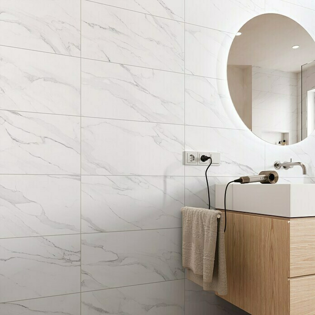 Bild 3 von Wandfliese Solo Calacatta