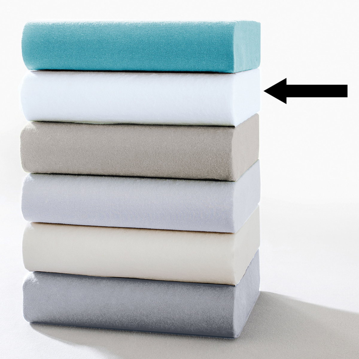 Bild 1 von DREAMTEX wasserdichtes Feinbiber-Spannbetttuch, ca. 90 x 190 - 100 x 200 cm, Offwhite