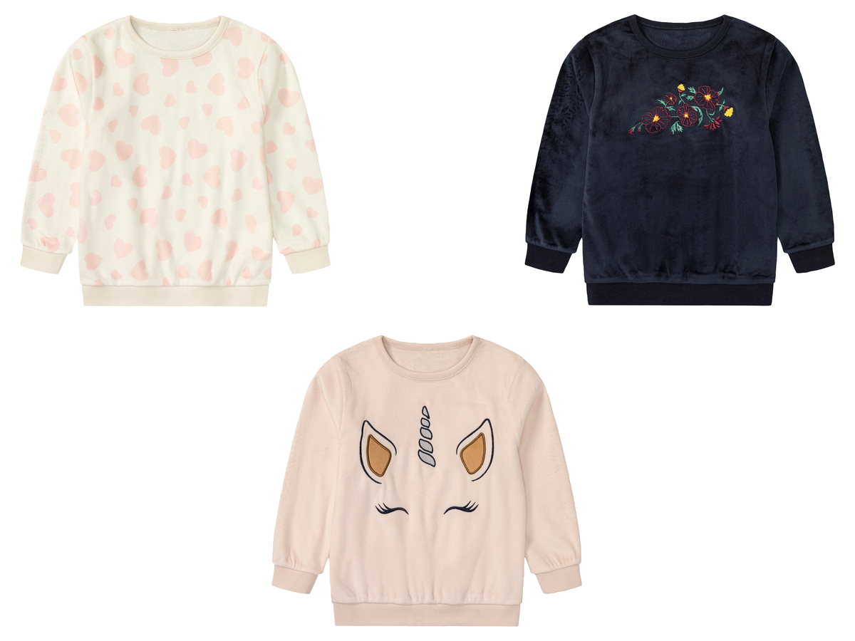 Bild 1 von lupilu® Kleinkinder Pullover, weiche und wärmende Plüsch-Qualität