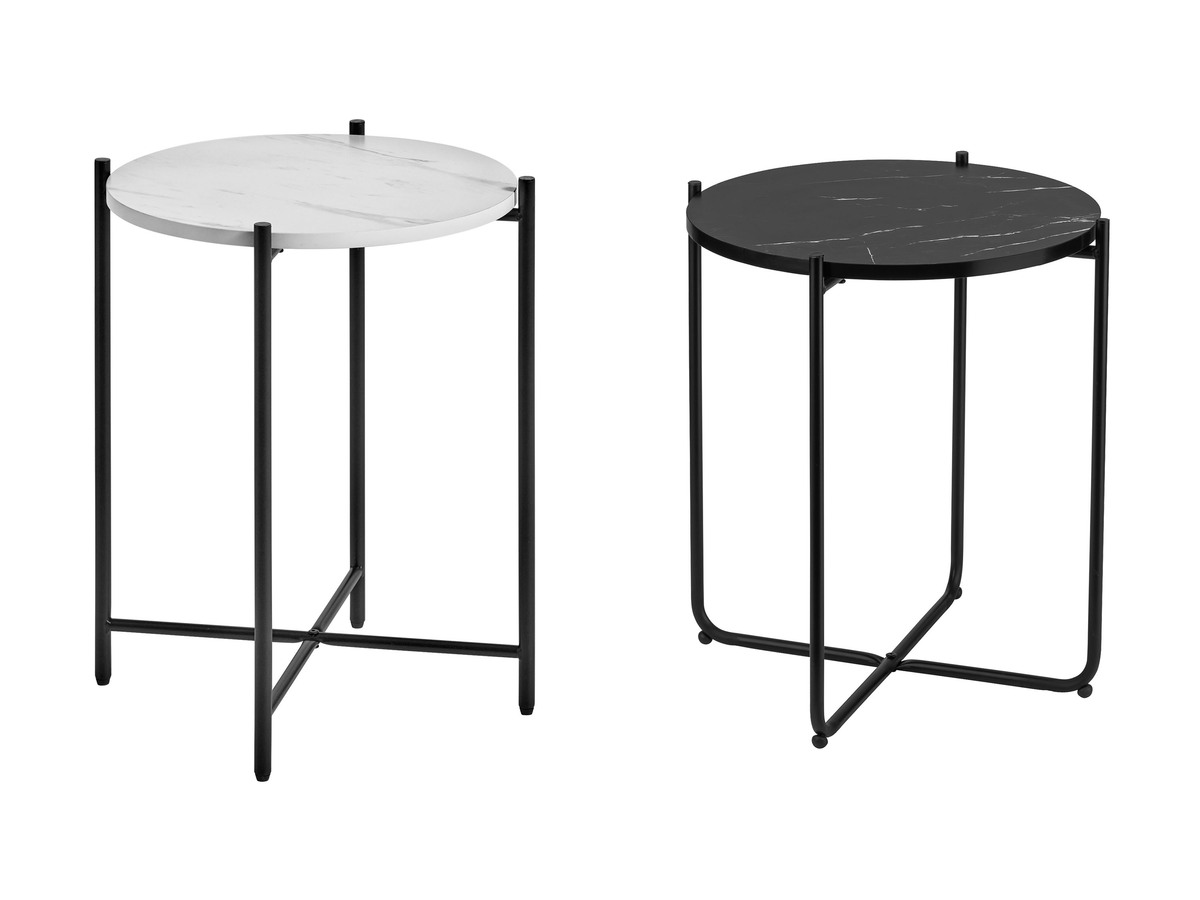 Bild 1 von LIVARNO home Beistelltisch, in Marmoroptik
