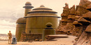 Bild 1 von Komar Fototapete "Star Wars Classic RMQ Jabbas Palace", futuristisch-mehrfarbig-Weltall