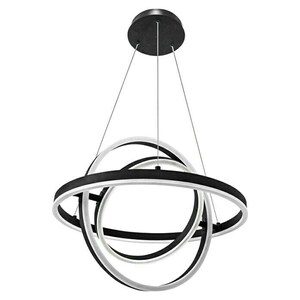 Lavida Ring LED-Pendelleuchte rund