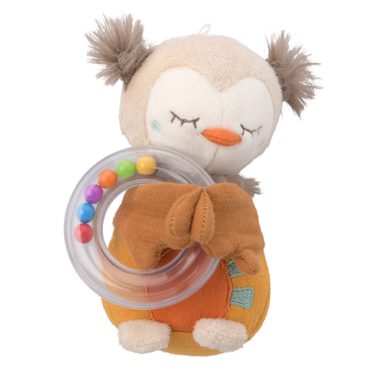 Bild 1 von Baby Rassel-Greifling im Eulen-Design