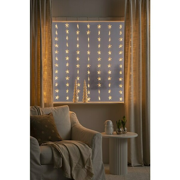Bild 2 von Konstsmide LED-Lichtervorhang Sterne