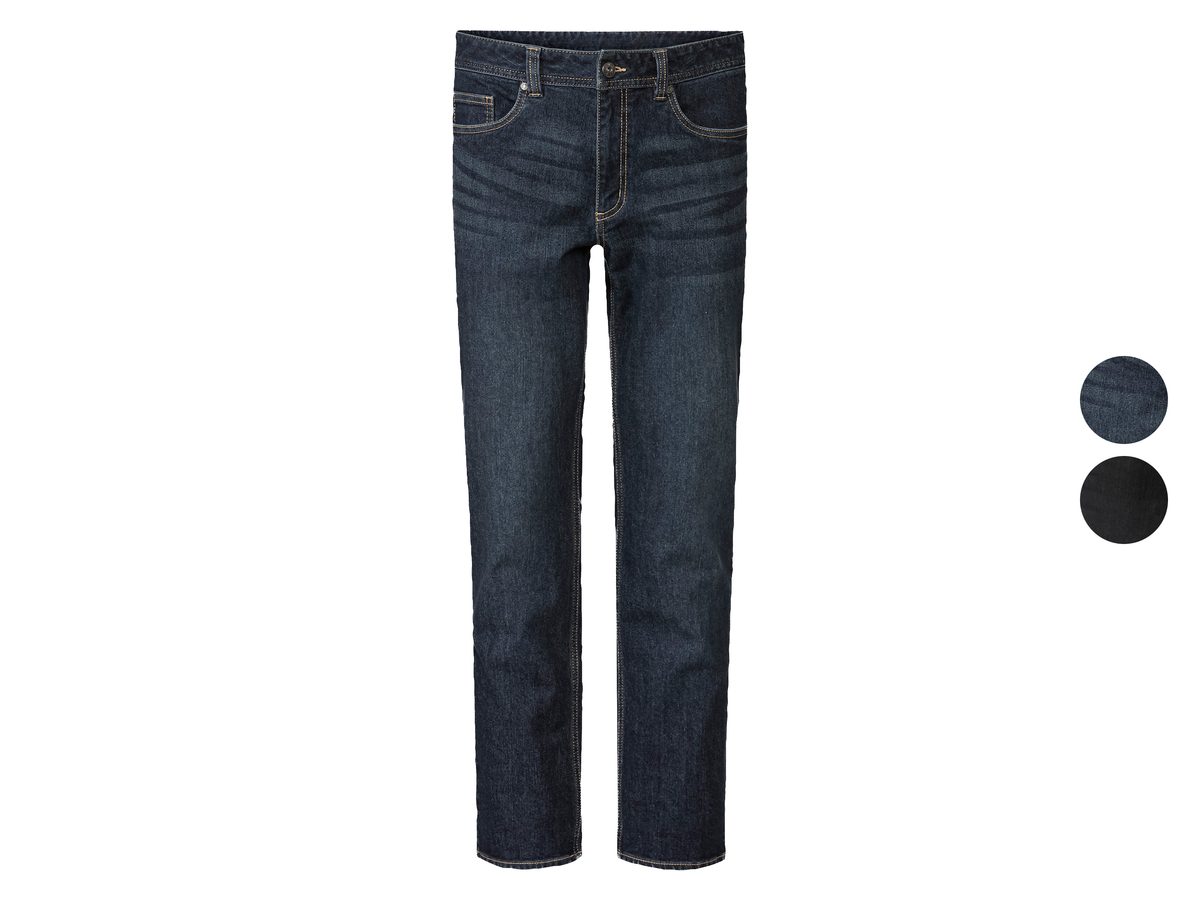 Bild 1 von LIVERGY® Herren Thermojeans, Straight Fit, normale Leibhöhe