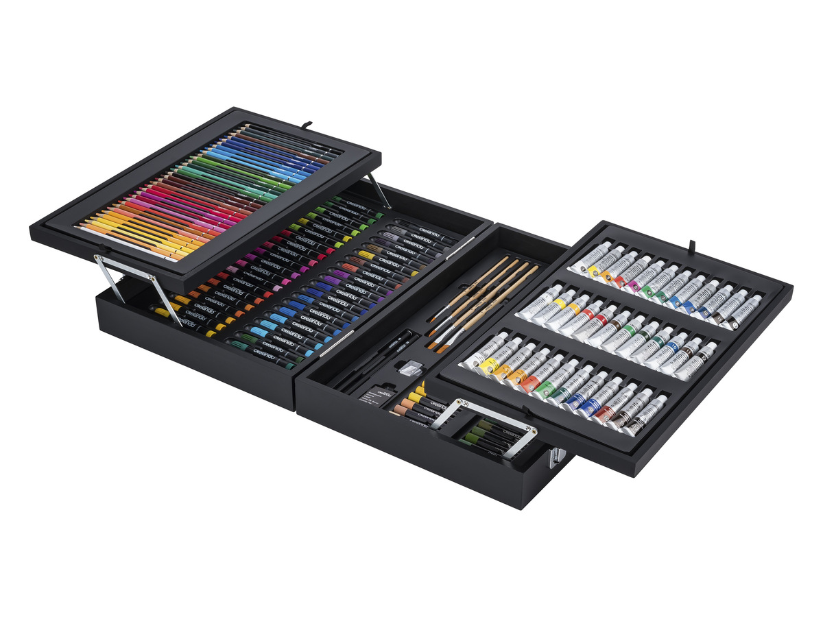 Bild 1 von crelando® Malkoffer, 174-teilig