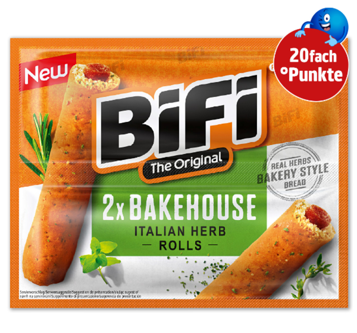 Bild 1 von BIFI Bakehouse Italian Herb Rolls*