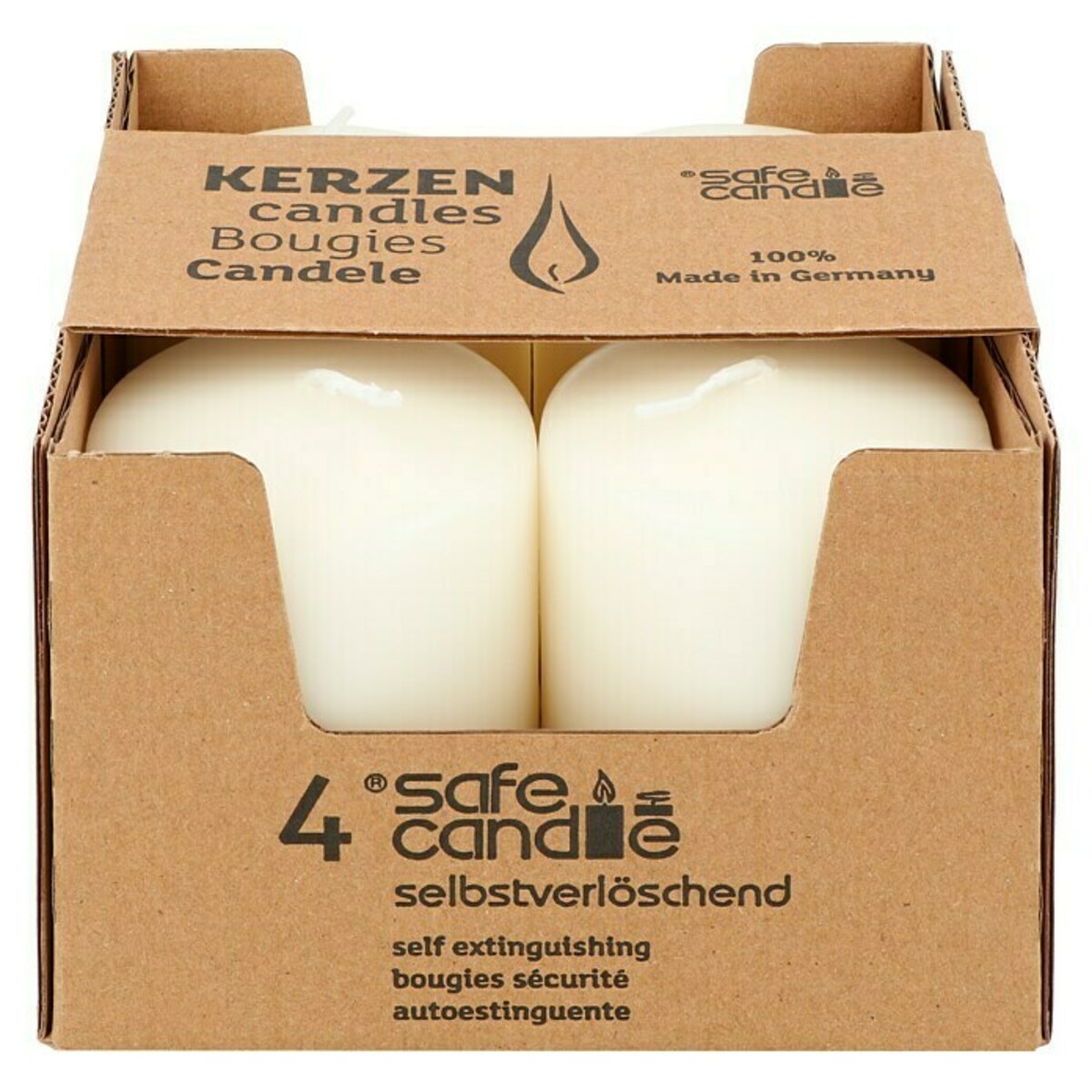 Bild 1 von Stumpenkerzen-Set Safe Candle