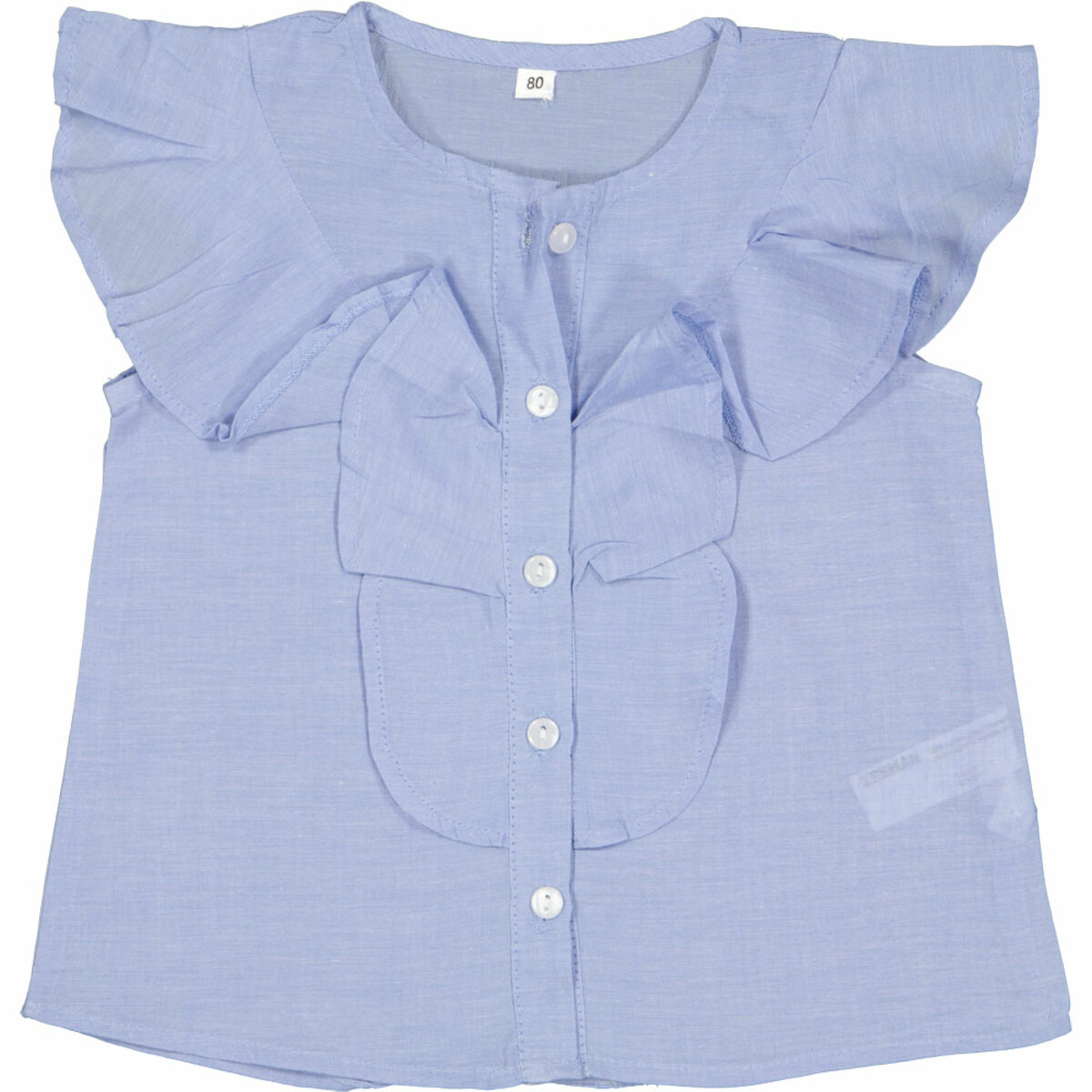Bild 1 von Babybluse Mädchen, Blau, 86