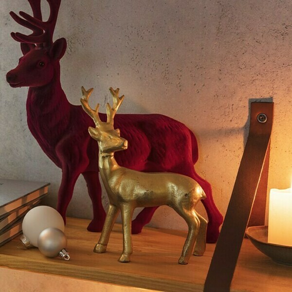 Bild 1 von Dekofigur Hirsch Gold