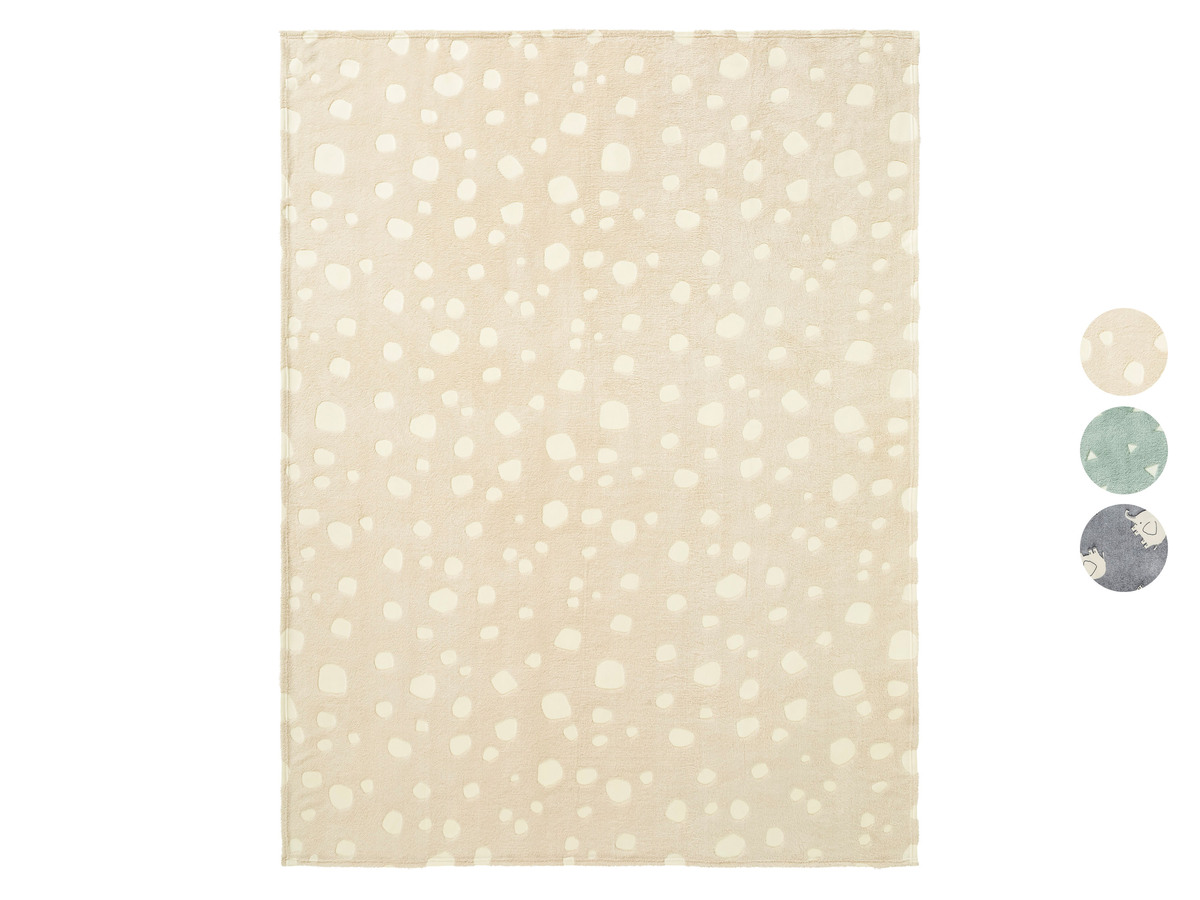 Bild 1 von LIVARNO home Mikrofaser-Kuscheldecke »Glow in the Dark«, 150 x 200 cm