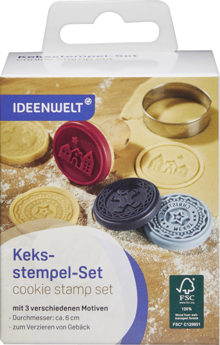 Bild 1 von IDEENWELT Keksstempel-Set