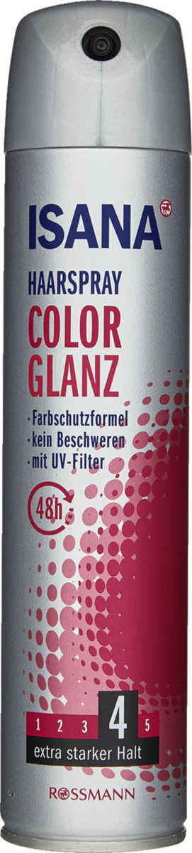 Bild 1 von ISANA Haarspray Color Glanz 0.36 EUR/100 ml
