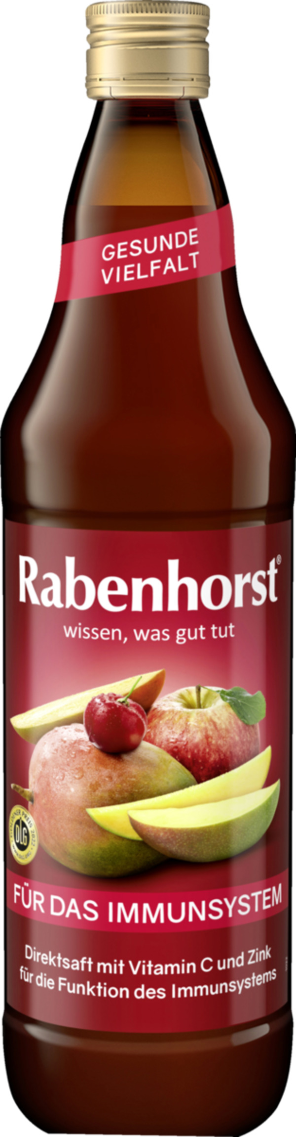 Bild 1 von Rabenhorst Direktsaft mit Vitamin C und Zink