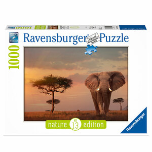 Ravensburger Puzzle 1000 Teile Elefant in Masai