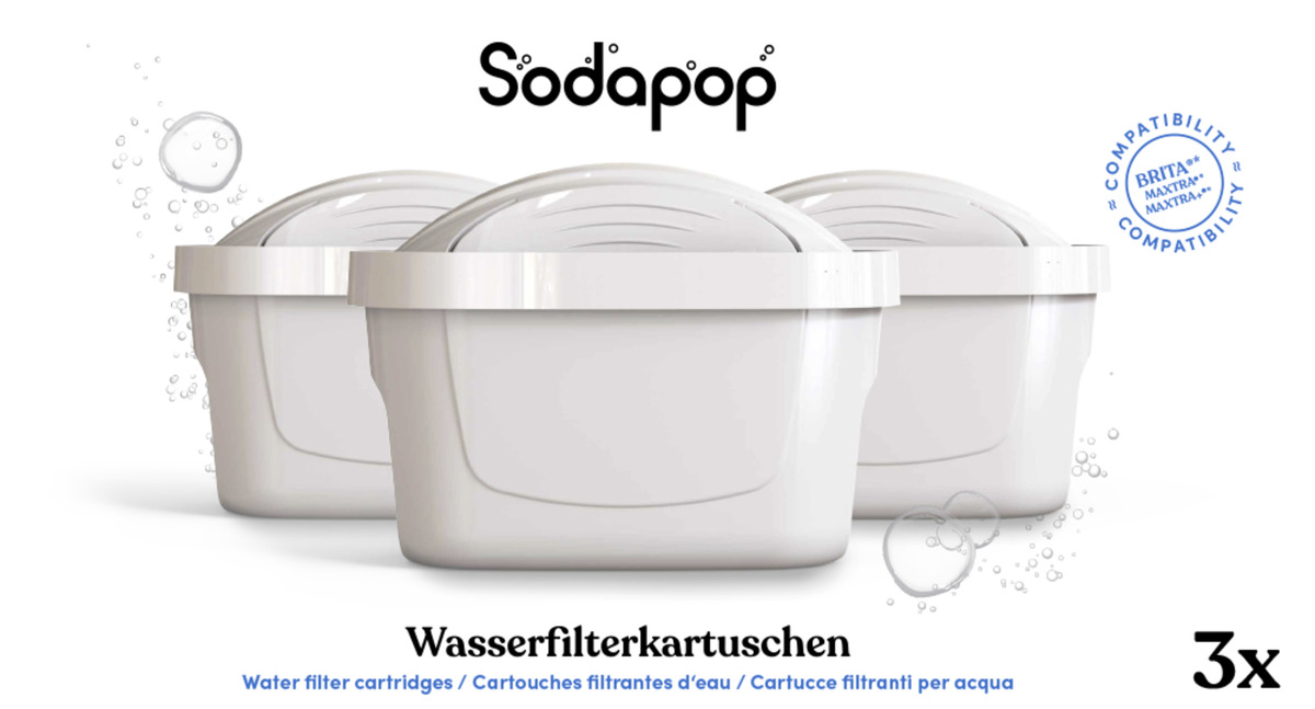 Bild 1 von Sodapop 3er Set Wasserfilter Standard