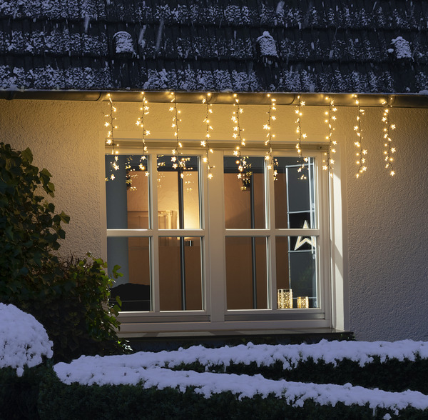 Bild 2 von IDEENWELT LED-Sternenregen-Lichterkette