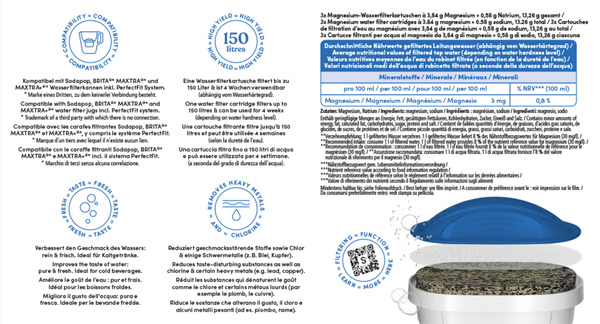 Bild 3 von Sodapop 3er Set Wasserfilter Magnesium