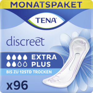 TENA discreet Extra Plus Einlagen Vorratspack