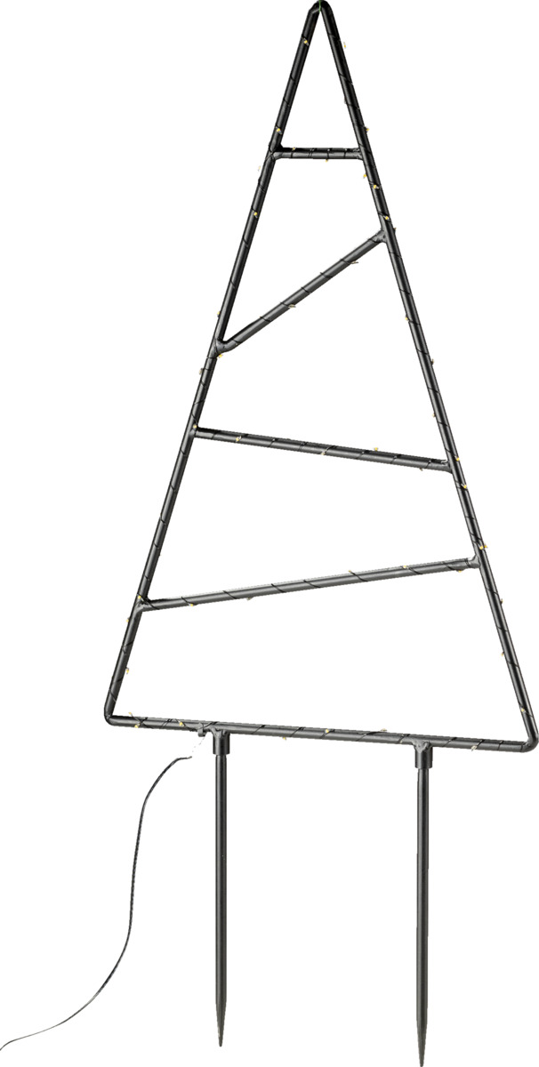 Bild 1 von IDEENWELT Solar-Gartenstecker Tanne