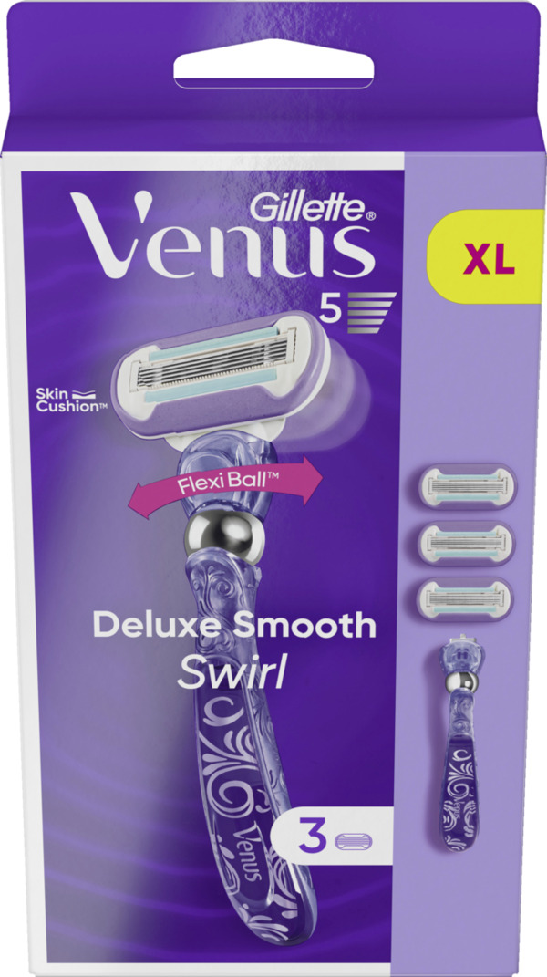 Bild 3 von Gillette Deluxe Smooth Swirl Rasierer mit 3 Klingen