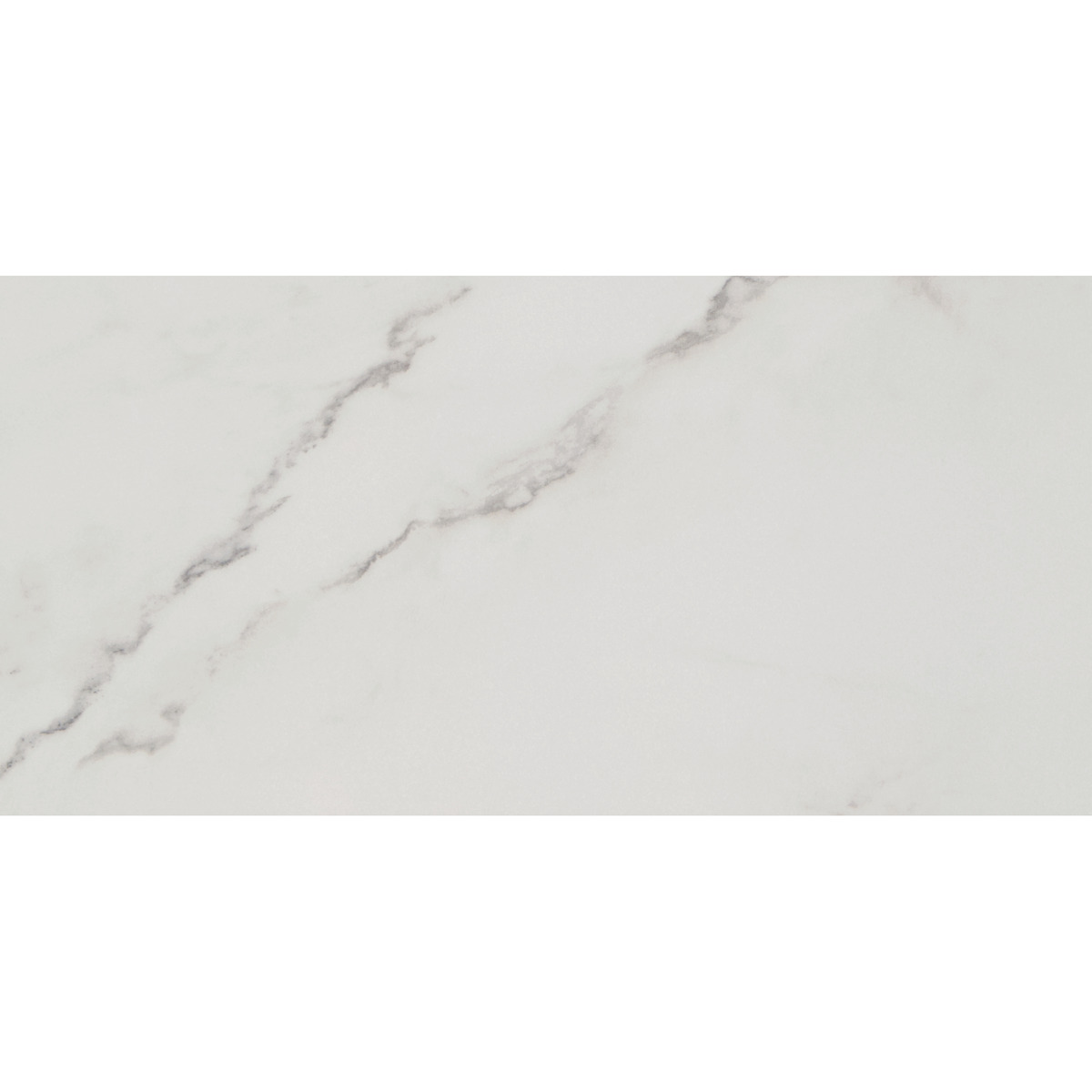 Bild 1 von Bodenfliese 'Fontana' Feinsteinzeug weiß glänzend 30 x 60 cm