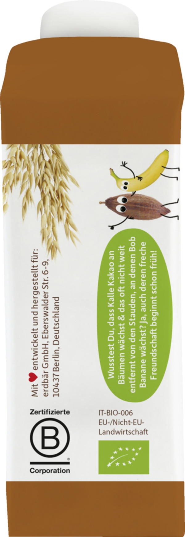 Bild 3 von Freche Freunde Bio Haferdrink Banane & Kakao