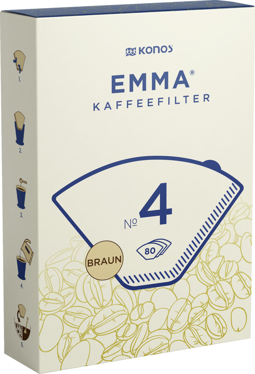 Bild 2 von EMMA Kaffeefilter braun Gr. 4