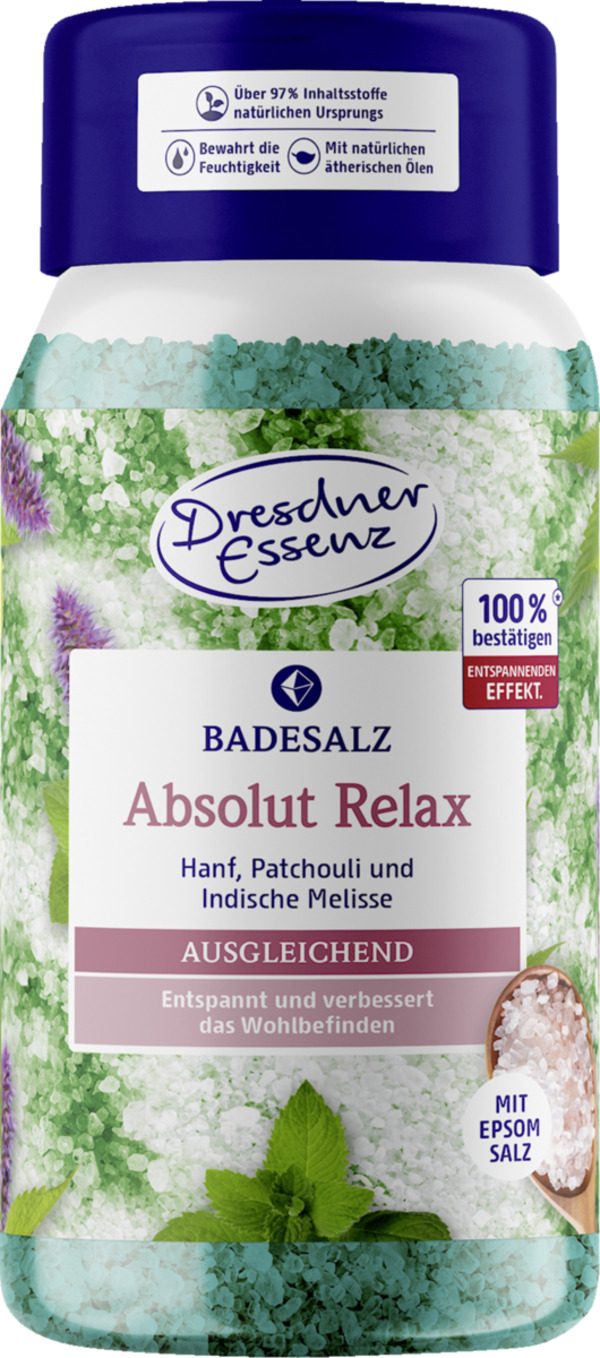 Bild 1 von Dresdner Essenz Badesalz Absolut Relax