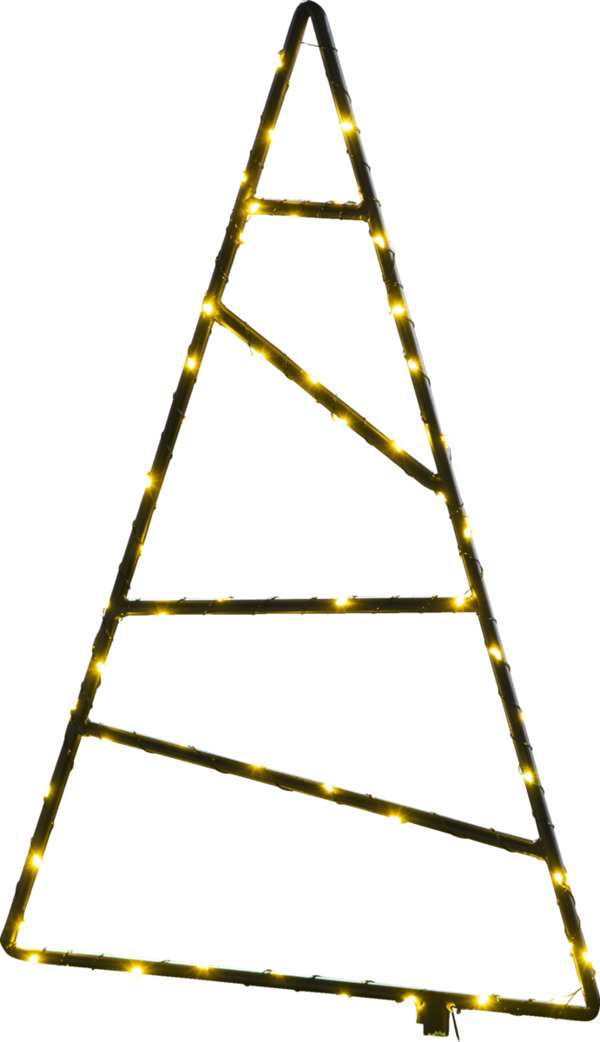 Bild 2 von IDEENWELT Solar-Gartenstecker Tanne