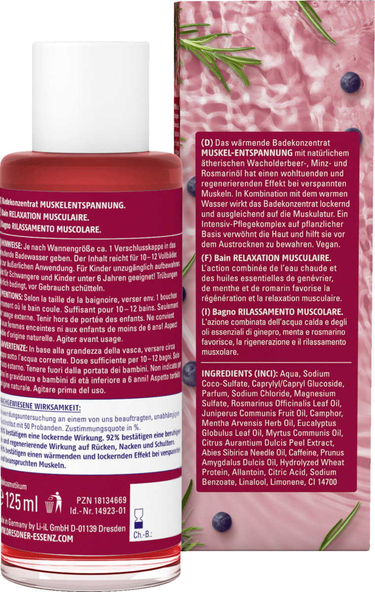 Bild 2 von Dresdner Essenz Badekonzentrat Muskel-Entspannung