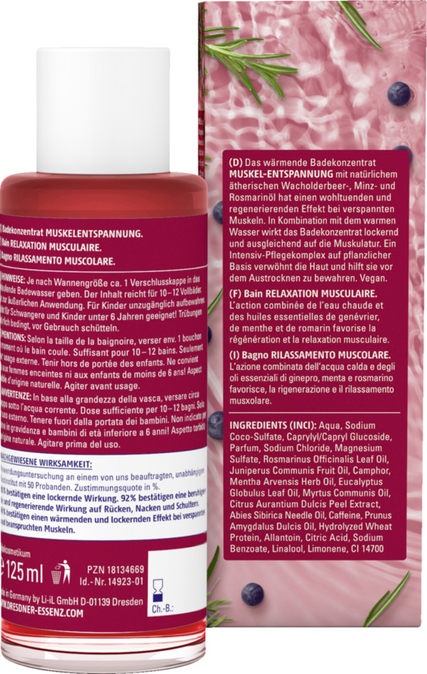 Bild 2 von Dresdner Essenz Badekonzentrat Muskel-Entspannung
