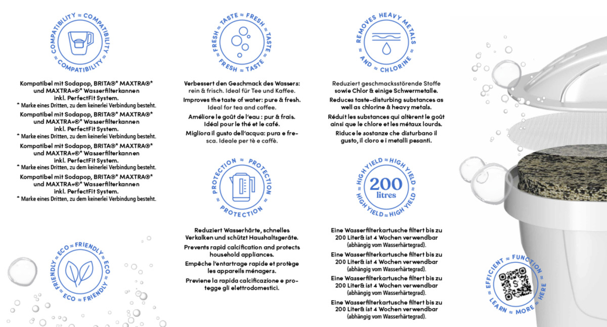 Bild 3 von Sodapop 3er Set Wasserfilter Standard