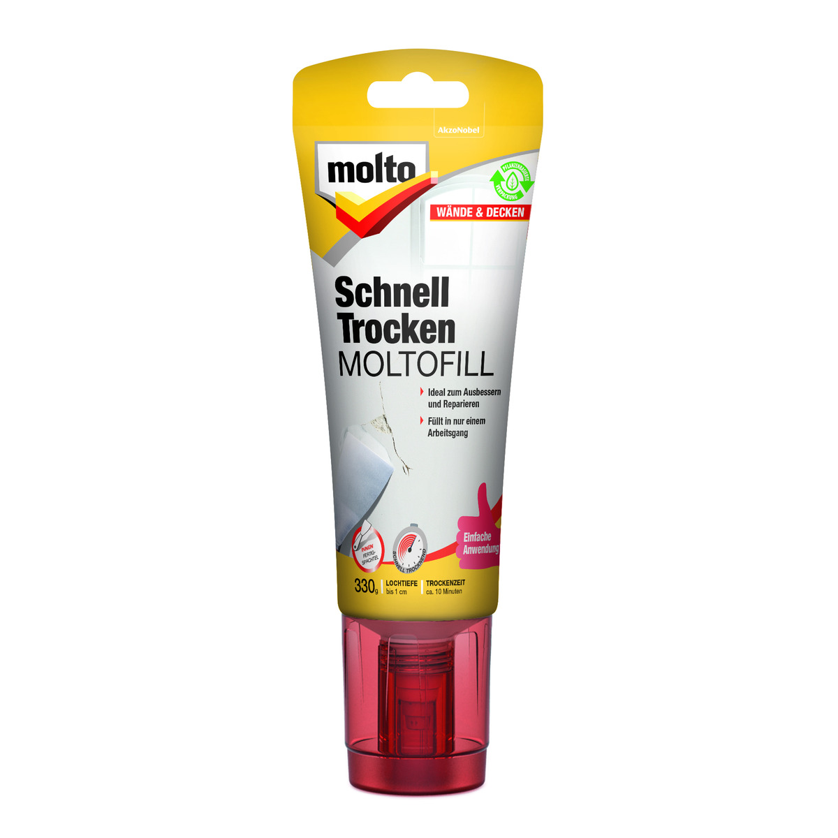 Bild 1 von Spachtelmasse 'Moltofill Schnell Trocken ' 0,33 kg