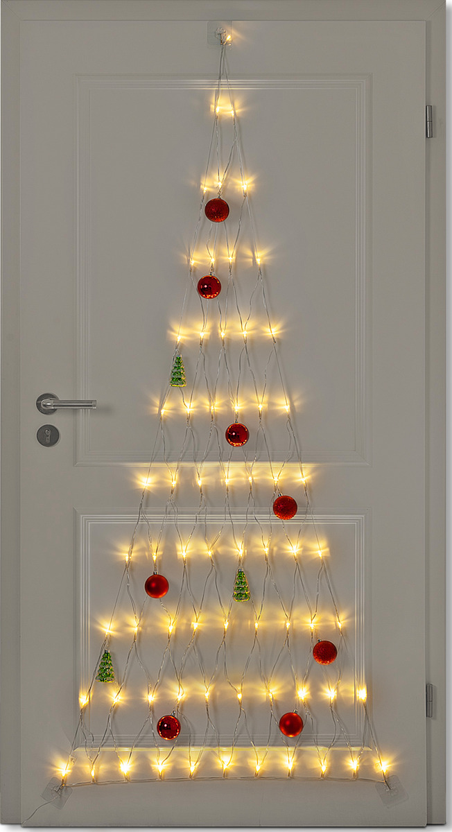 Bild 1 von IDEENWELT LED-Weihnachtsbaum-Türhänger