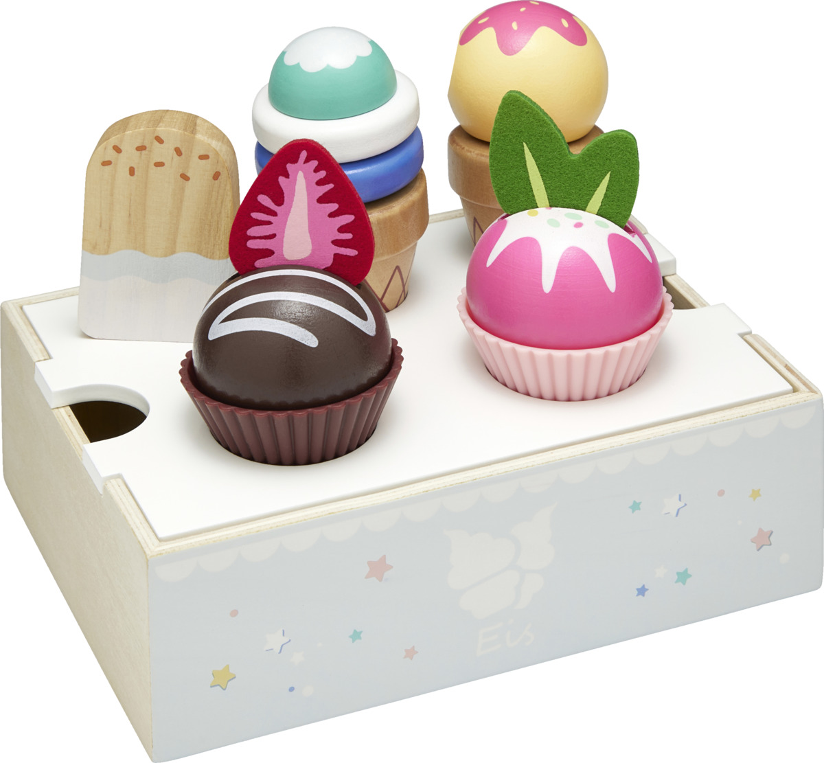 Bild 1 von IDEENWELT Holz-Eiskiste