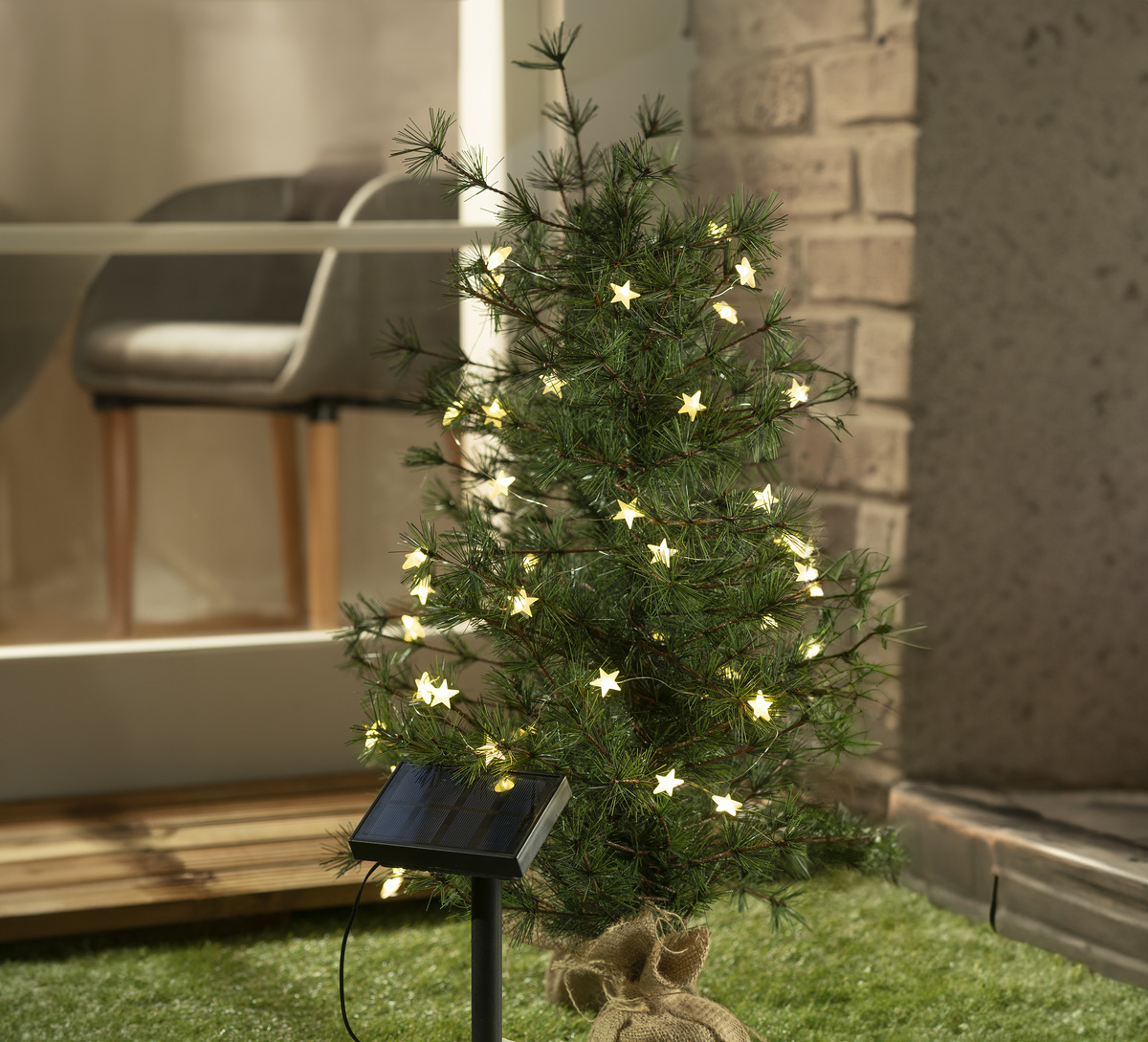 Bild 3 von IDEENWELT Solar-Metalldraht-Lichterkette