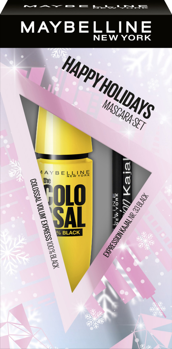 Bild 1 von Maybelline New York Mascara-Set: Volum' Express The Colossal Mascara & Expression Kajal Eyeliner