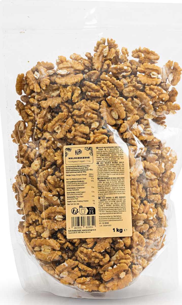 Bild 1 von KoRo Große extra helle Walnusskerne