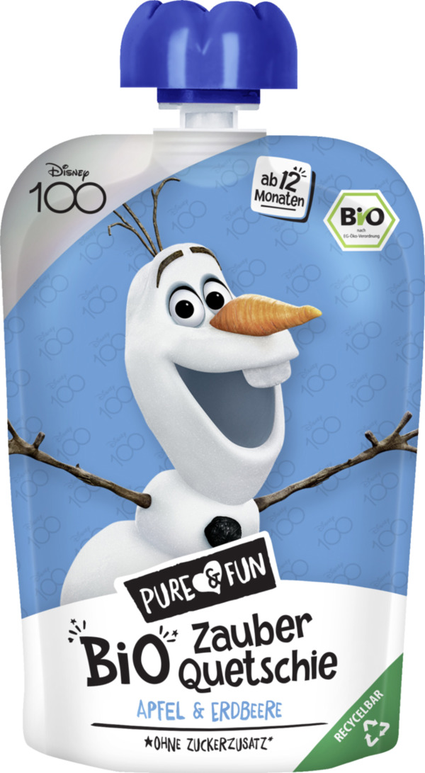 Bild 1 von Pure&Fun Disney Frozen Bio Quetschie