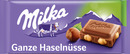 Bild 1 von Milka Alpenmilchschokolade Ganze Haselnüsse 0.99 EUR/100 g