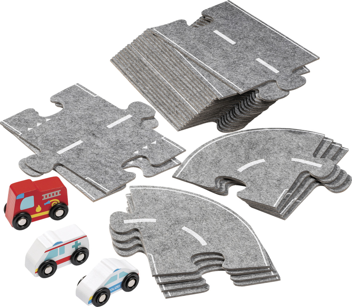 Bild 4 von IDEENWELT Filzstraße mit Autos