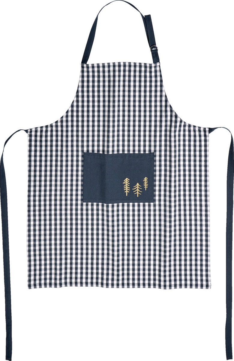Bild 1 von IDEENWELT Küchenschürze blau