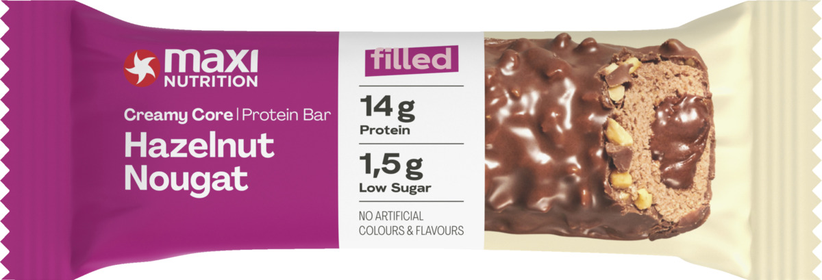 Bild 1 von MaxiNutrition Creamy Core Protein Bar Hazelnut Nougat