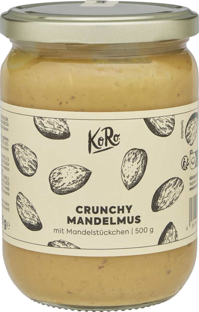Bild 1 von KoRo Crunchy Mandelmus