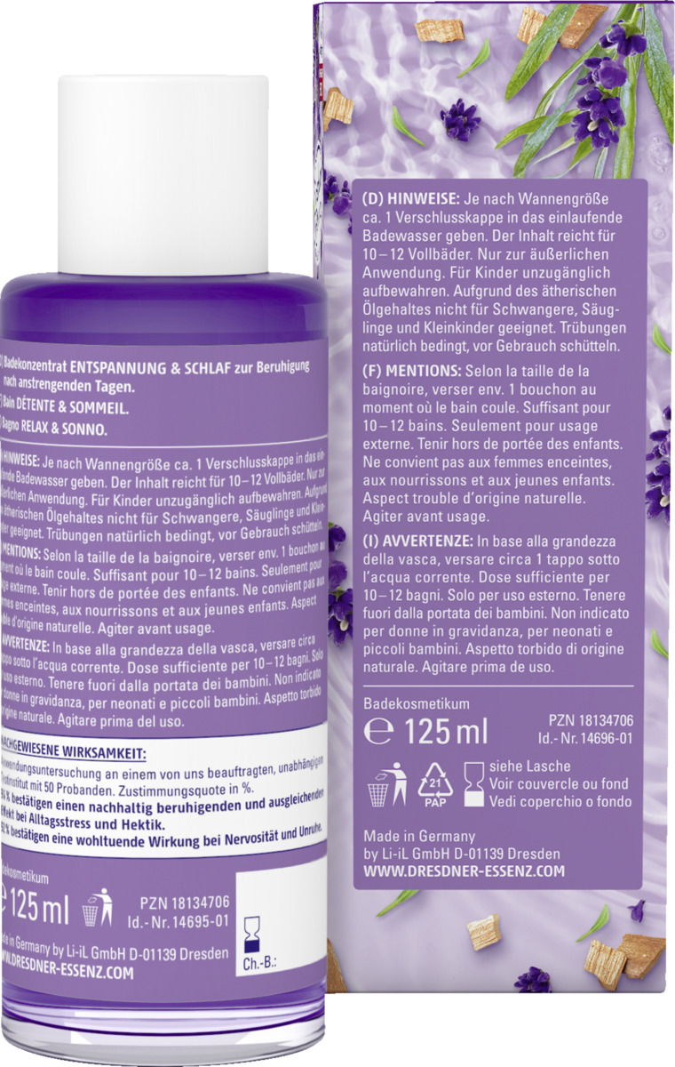 Bild 2 von Dresdner Essenz Badekonzentrat Entspannung & Schlaf